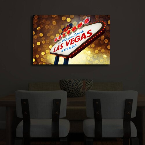Wallity Zidna slika sa LED osvetljenjem 4570IACT-29, 45x70 cm Cijene