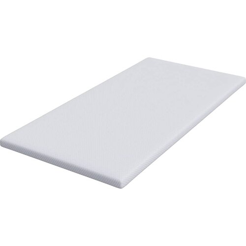  Nadmadrac od memorijske pjene 90 x 190 cm Thick Mekano Bijela Slike