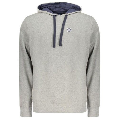 North Sails mu&amp;scaron;ka hoodie dukserica siva Slike