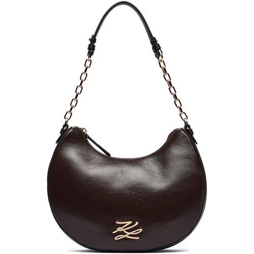 Karl Lagerfeld Torba za na rame tamno smeđa Cijene