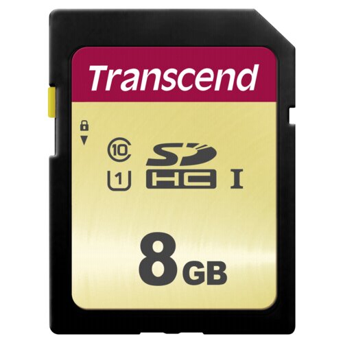 Transcend SDHC 500S 8GB Class 10 UHS-I U1 Slike