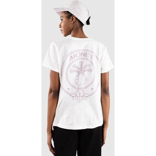 Monet Skateboards Old Money T-shirt white cap off white Slike