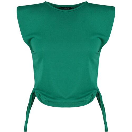 Trendyol t-shirt - green - regular Cene