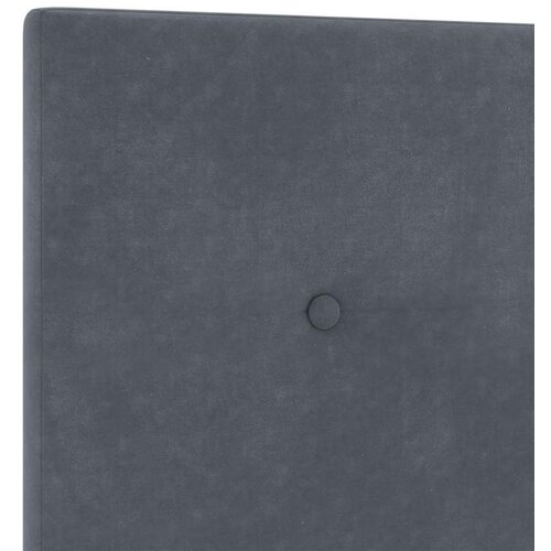  LED glava kreveta s LED trakama Sivi 160 cm Bar&amp;scaron;un Slike