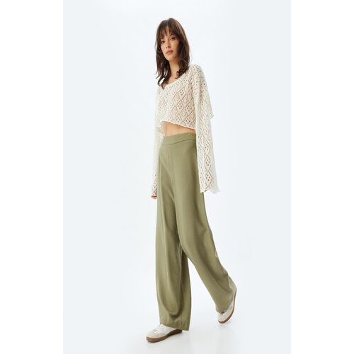 Koton Women&amp;#039;s Khaki Pants Slike