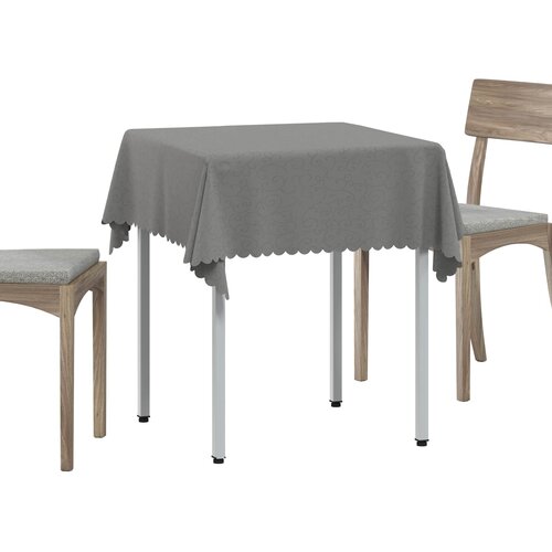  Tkanina za stol Pravokutni Svjetlosiva 140 x 140 cm Cene