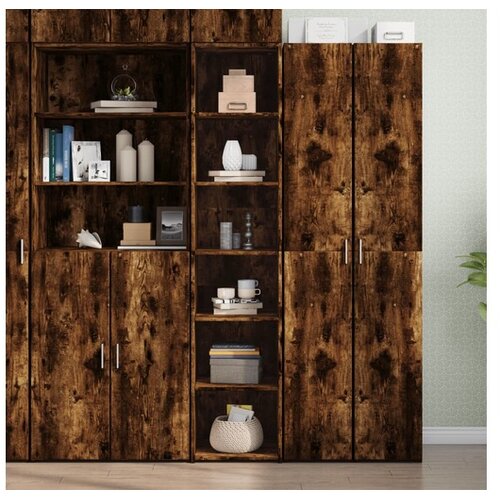 vidaXL Visoka komoda boja hrasta 40x41x185 cm konstruirano drvo Cene