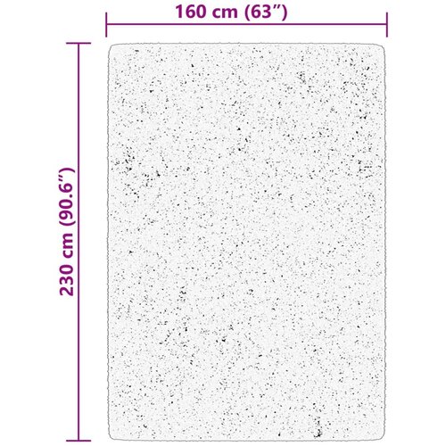  Tepih HUARTE kratkih vlakana mekani i perivi crveni 160x230 cm Slike