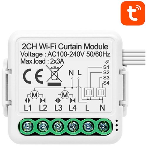 Avatto Inteligentni krmilnik rolet WiFi N-CSM01-2 TUYA, (20771430) Slike