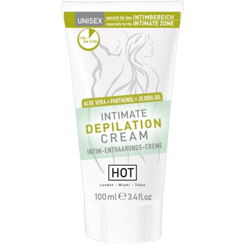 Hot Intimate - krema za intimno depilacijo z lopatico (100ml) Slike
