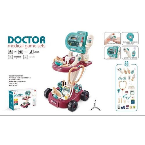 Ittl Doktor set kolica 24 delova Slike