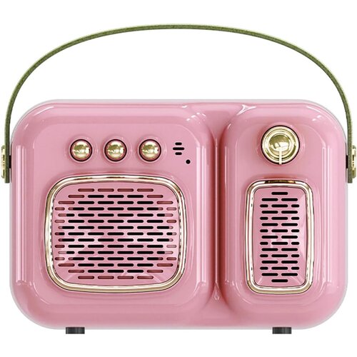 Generic mini zunanji hd zvočnik retro brezžični prenosni bluetooth zvočnik subwoofer zunanji prenosni majhen zvočnik, (21133300) Cene