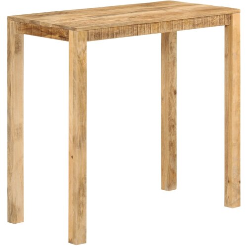 vidaXL Barska miza 112x55x108 cm trden mangov les Cene