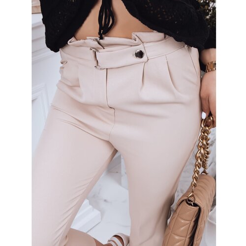 DStreet NADIEN women&amp;#039;s beige pants UY1207 Slike