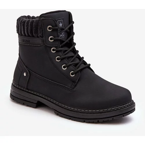Kesi Women's leather insulated boots black Katalis