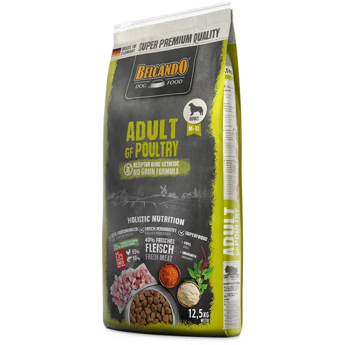 Belcando Adult Grain-free perutnina - Varčno pakiranje: 2 x 12,5 kg