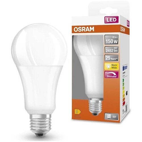 Osram LED-sijalka Superstar Classic A (21 W, toplo bela svetloba, E27, A66, mat) Cene