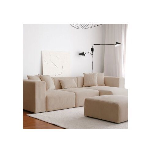 Atelier Del Sofa Kutni set Yolo, 110x305x68 cm, Bež Cijene
