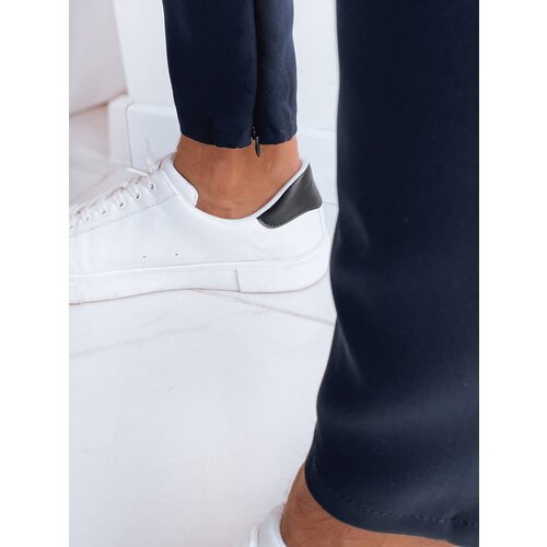 DStreet Men&amp;#039;s Casual Dark Blue Trousers Slike