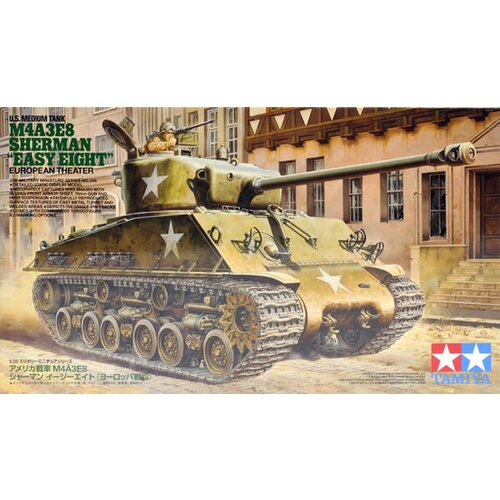 Tamiya Ameriški srednji tank M4A3E8 Sherman "Easy Eight" (evropski teater), (21287362) Cene