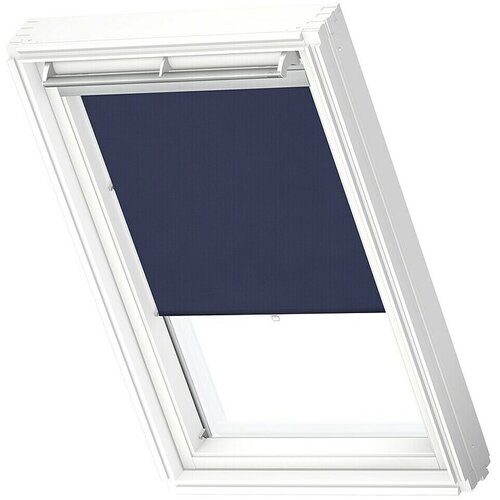 Velux Rolo za stre&scaron;no okno z zatiči RHL MK00 9050 (Barva: Temno modre barve - 9050, Barva tirov: Aluminij, Ročno) Cene