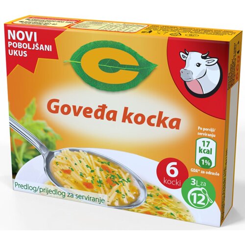 C proizvodi Kocka za supu C goveđa 60g Cene