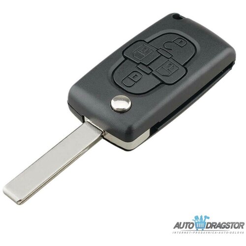 888 Car Accessories kućište oklop ključa 3 dugmeta za peugeot/citroen HU83/CE0523 E28-AP000 Cene