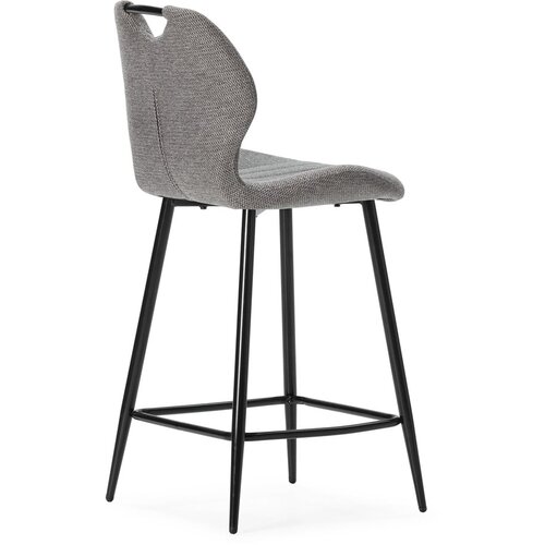 Marckeric Sivi barski stoli v kompletu 2 ks (vi&amp;scaron;ina sedeža 65 cm) Muli &amp;ndash; Slike