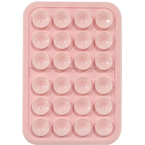 INF silikonsko držalo za prisesek za telefon pink, (21542471) Slike