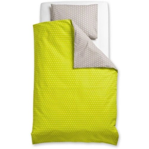Odeja posteljnina Pikapoka, 200x140+60x80 cm, zeleno-rjava Slike
