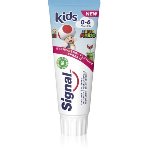 Signal Kids Strawberry otro&amp;scaron;ka zobna pasta 75 ml Slike
