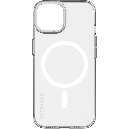 Decoded recycled plastic backcover iphone 15 transparent Slike