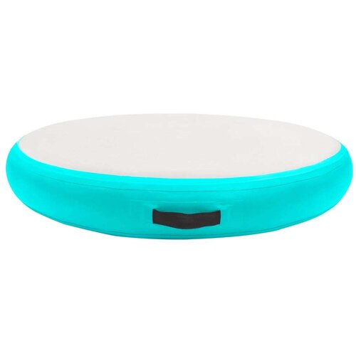 VidaXL gimnastička prostirka na napuhavanje 100x100x20 cm pvc zelena Slike