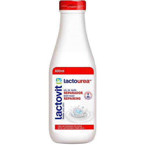 Lactovit gel za tuširanje lactourea 600ml Slike