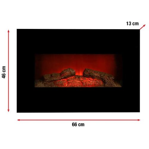  ELEKTRIČNI KAMIN MEMPHIS LED 1800W Cijene