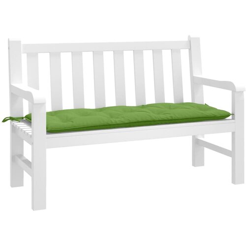 vidaXL Jastuk za vrtnu klupu prošarano zeleni 120x50x7 cm od tkanine Cijene