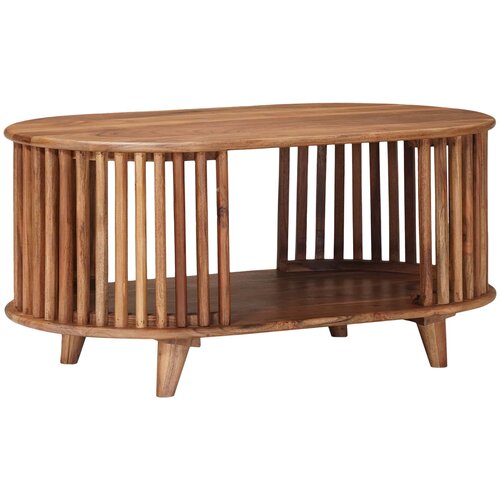  Ručni stolić za kavu Smeđa teak 85 x 50 x 40 cm Cijene