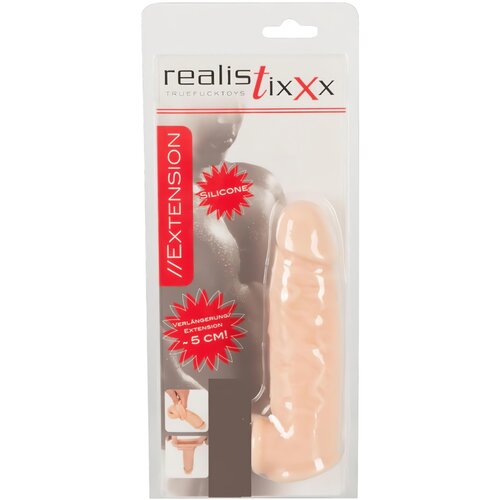 Realistixxx - omotač penisa s prstenom za testise - 16 cm (prirodni) Cijene