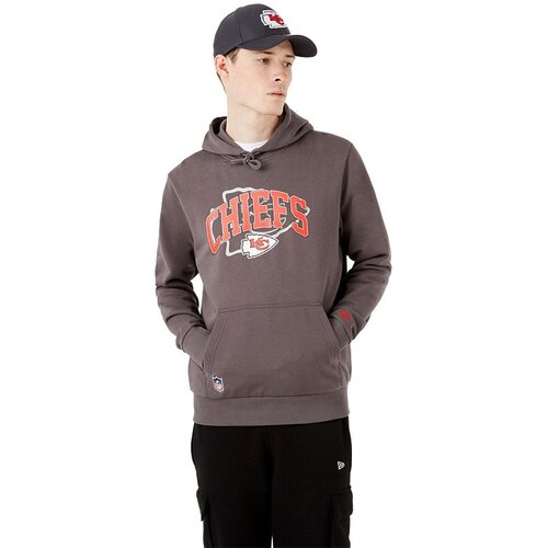 New Era mu&amp;scaron;ki Kansas City Chiefs Team Shadow pulover sa kapuljačom Slike