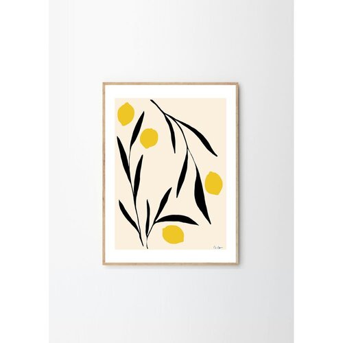 The Poster Club Plakat 50x70 cm Lemon &amp;ndash; Slike