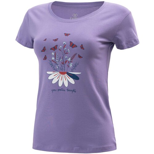 BRILLE Ženska majica kratkih rukava Flowers, Ljubičasta Slike