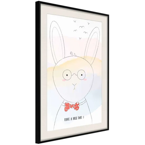  Poster - Polite Bunny 20x30