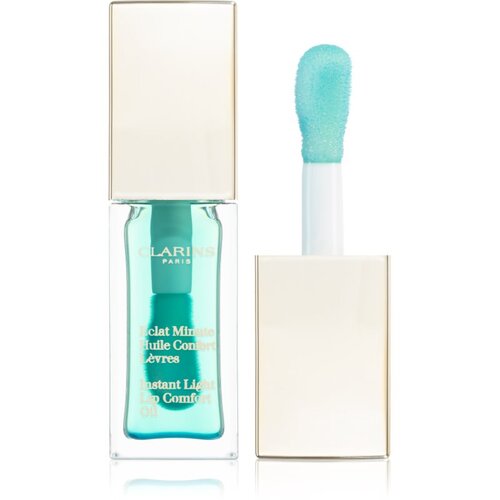 Clarins Instant Light Lip Comfort Oil hranjiva njega za usne nijansa 06 Mint 7 ml Slike