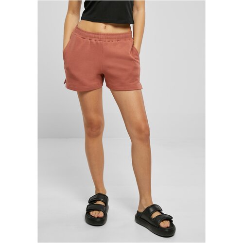 UC Curvy Ladies Organic Terry Shorts terracotta Slike