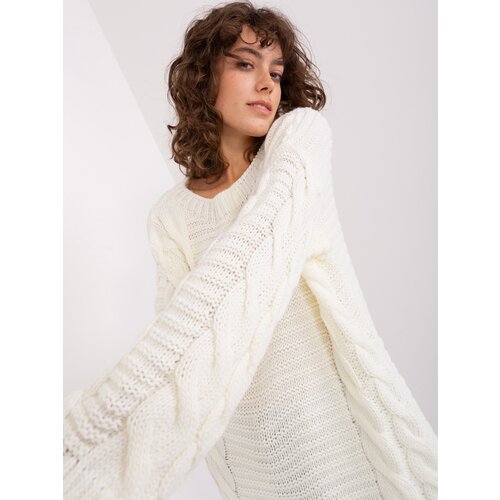 BADU Sweater-BA-SW-8047.92P-ecru Cene