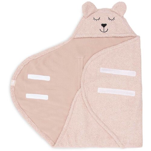 Jollein dekica za novorođenče bear boucle wild rose Slike
