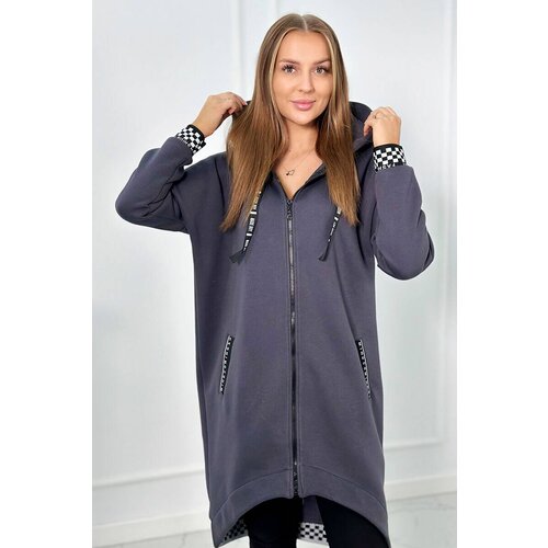 Kesi Graphite Zip Hoodie Cene