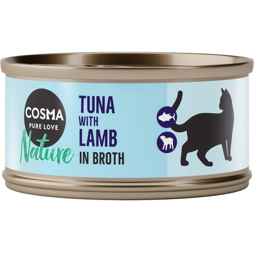  Varčno pakiranje Cosma Nature 48 x 70 g - Tuna z jagnjetino Cijene