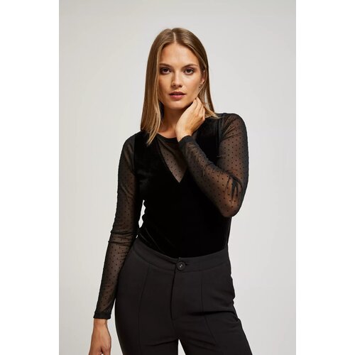 Moodo Blouse with openwork sleeves Slike