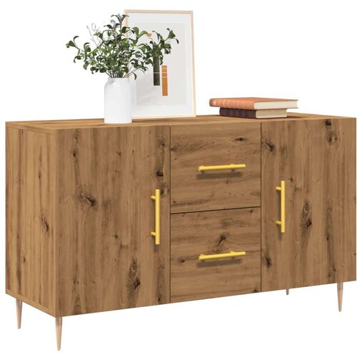 VidaXL Komoda boja hrasta artisan 100 x 36 x 60 cm konstruiranog drva Slike